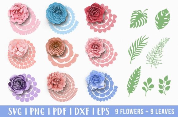3D Rolled Paper Flower DIY Bundle SVG: Your Complete Guide to Stunning Handmade Florals