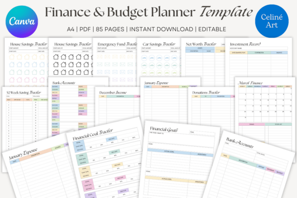 A Practical Review of the All-in-One Finance Budget Planner Canva Template