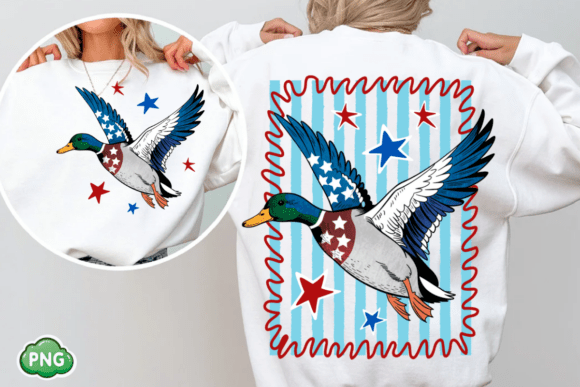 Evaluating the 4th of July Mallard Duck Boy PNG for Your Patriotic Projects