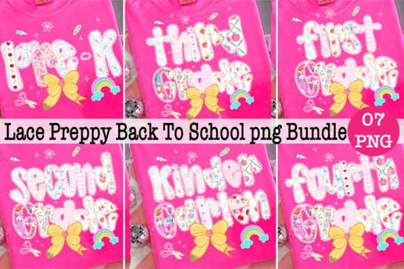 Strategic Design: Maximizing the Lace Preppy Back to School PNG Bundle