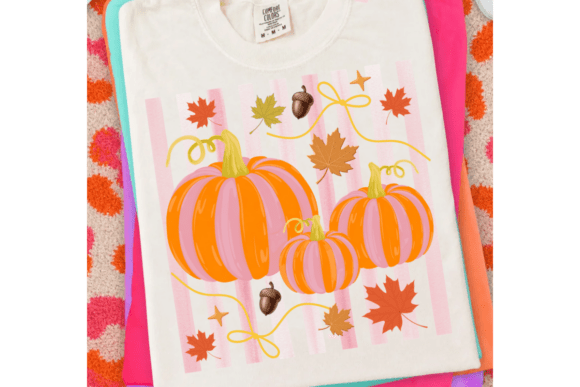 Streamlining Autumn Projects: Integrating Striped Pumpkin PNG and Coquette Fall PNG into Your Creative Workflow