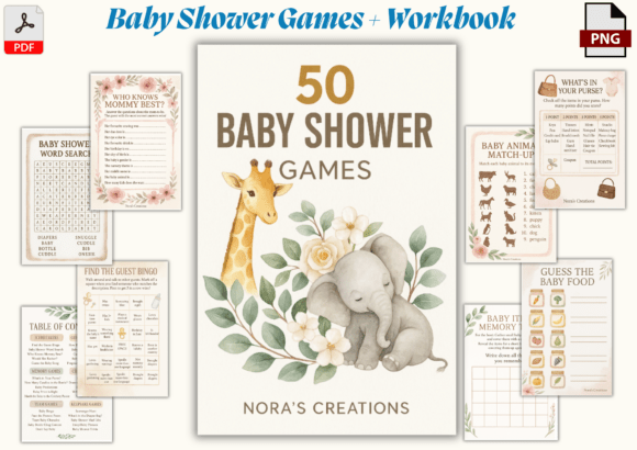 Streamlining Celebration: An Evaluation of the 48 Baby Shower Games Bundle