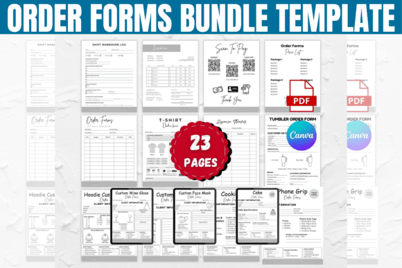Streamlining Client Intake: A Practical Look at the Editable Order Forms Bundle Template