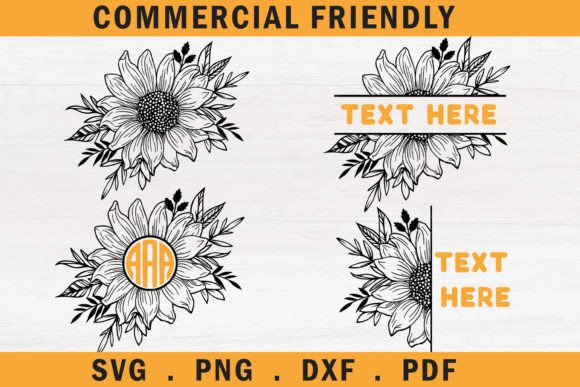 Transform Your Crafts with Vibrant Sunflower SVG Designs