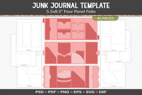 Unlocking Creative Freedom: A Practical Guide to the Junk Journal Folio Template Kit